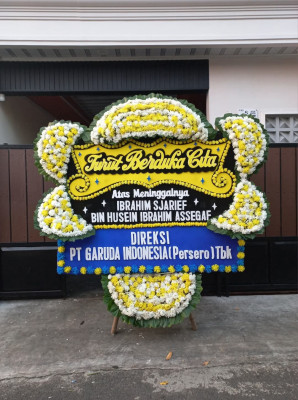Papan Bunga Duka di Windesi